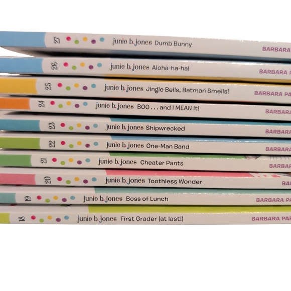 Junie B. Jones Book Set #18-#27 - Picture 2 of 3